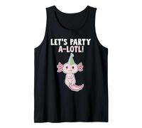 Fiesta A-Lotl Party Axolotl Camiseta sin Mangas