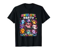 Fiesta Axolotl DJ Disco Celebracion Fun Camiseta