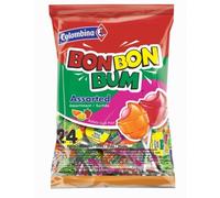 Fiesta Bon Bon Bum Chupas Surtidos Pack 24