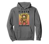 Fiesta como si no hubiera mañana, Divertido DJ de Bigfoot del Cinco de Mayo Sudadera con Capucha