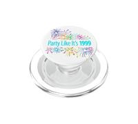 Fiesta como su 1999 - Diseño de Fuegos Artificiales 2 PopSockets PopGrip para MagSafe