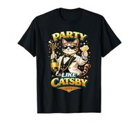 Fiesta como The Great Catsby Divertida Parodia de Amantes de Camiseta