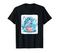Fiesta con el delfín de cumpleaños para un día increíble Camiseta
