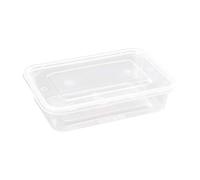 Fiesta Contenedor de plástico para microondas - 500 ml con tapas (caja 250)