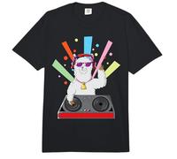Fiesta de Animales Llama DJ Camel Disc Jockey Alpaca Pawkward Comfort Colors Adult Heavyweight T-Shirt