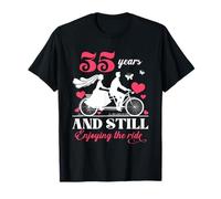 Fiesta de aniversario de boda 35 años todavía disfrutan del viaje Camiseta