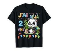 Fiesta de Aniversario Panda pour Enfants de 2 ANS Camiseta