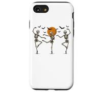 Fiesta de baile de esqueleto bajo la luna con murciélagos Carcasa para iPhone SE (2020) / 7 / 8
