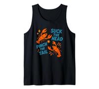 Fiesta de cangrejos de Chup The Head Pinch The Tail Camiseta sin Mangas