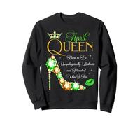 Fiesta de cumpleaños April Queen Born to Be Proud of Who I Am Sudadera