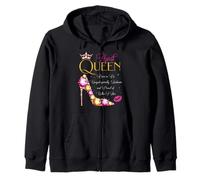 Fiesta de cumpleaños April Queen Born to Be Proud of Who I Am Sudadera con Capucha