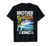 Fiesta de cumpleaños de Brother of The Birthday Cruise King Camiseta