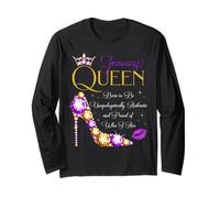 Fiesta de cumpleaños de January Queen Born to Be Proud of Who I Am Manga Larga