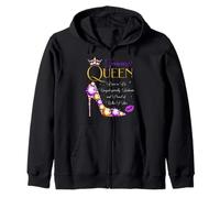 Fiesta de cumpleaños de January Queen Born to Be Proud of Who I Am Sudadera con Capucha