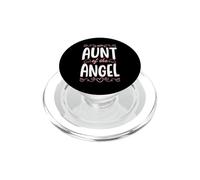 Fiesta de cumpleaños de la tía del ángel PopSockets PopGrip para MagSafe
