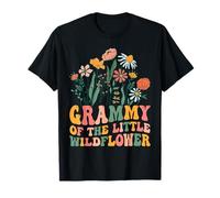 Fiesta de cumpleaños del Grammy Of The Little Wildflower Baby Shower Camiseta