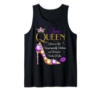 Fiesta de cumpleaños June Queen Born to Be Proud of Who I Am Camiseta sin Mangas