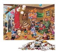 Fiesta de cumpleaños Puzzles 500 Piezas Adultos Cumpleaños Juego De Rompecabezas Educational Game Decoración Stress Relief Toy 500pcs (52x38cm)