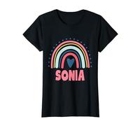 Fiesta de cumpleaños rosa de Sonia Name Custom Woman Myth Legend Camiseta