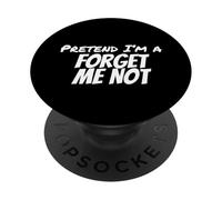 Fiesta de Disfraces de Halloween de Finge I'm a Forget Not ME Lazy PopSockets PopGrip Adhesivo