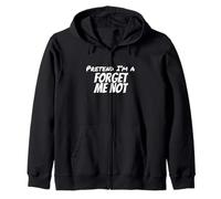 Fiesta de Disfraces de Halloween de Finge I'm a Forget Not ME Lazy Sudadera con Capucha