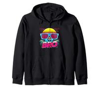 Fiesta de Disfraces de This Is My 80s Bro, The Sun, con Gafas de Sol Sudadera con Capucha