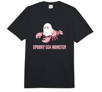 Fiesta de Halloween de Monstruo Marino Espeluznante de Langosta Comfort Colors Adult Heavyweight T-Shirt