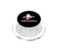 Fiesta de Halloween de Monstruo Marino Espeluznante de Langosta PopSockets PopGrip para MagSafe
