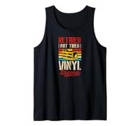 Fiesta de jubilación retro de Retired Not Tired Vinyl Legend Camiseta sin Mangas