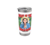 Fiesta de la Inmaculada Concepción 8 de diciembre Honra a María Vaso térmico de acero inoxidable de doble pared