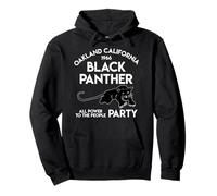 Fiesta de Las Panteras Negras de Oakland California 1966 Sudadera con Capucha