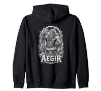 Fiesta de los nórdicos Deep Aegir Saga Gigante del mar nórdico Sudadera con Capucha