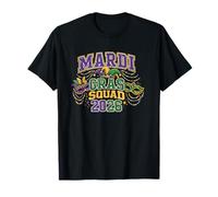 Fiesta de Mardi Gras Squad 2026 Matching Crew Team Mardi Gras Camiseta