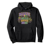 Fiesta de Mardi Gras Squad 2026 Matching Crew Team Mardi Gras Sudadera con Capucha