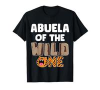 Fiesta de Primer cumpleaños temática del zoológico de Abuela of The Wild One Camiseta