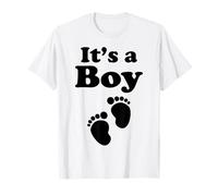 Fiesta de revelación de género para Baby Shower It's A Boy Team Boy Camiseta