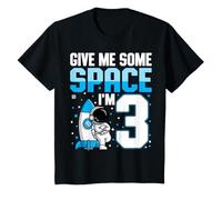 Fiesta de tercer cumpleaños de Give Me Some Space I'm 3 Astronaut Old Camiseta