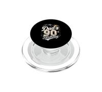 Fiesta del Día del Padre de 90 años de Edad de It's My Dad'S 90th Birthday PopSockets PopGrip para MagSafe