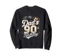 Fiesta del Día del Padre de 90 años de Edad de It's My Dad'S 90th Birthday Sudadera