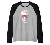 Fiesta Divertida Cayo Julio César Historia Romana Camiseta Manga Raglan