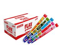 Fiesta Flax Granizado Surtido 96 Unidades x 65ml - Sabores Kojak, Power, Piruleta y Pintalenguas - 6240ml - Distribuido por Laborawi