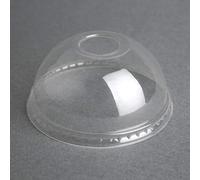 Fiesta Green Compostable PLA - Tapas abombadas (12 oz/16oz/20oz (Paquete de 1000)