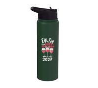 Fiesta grupal de viaje Oh Sip It's A Girls Trip 2027 Stainless Steel Insulated Water Bottle