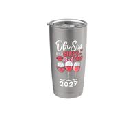 Fiesta grupal de viaje Oh Sip It's A Girls Trip 2027 Vaso térmico de acero inoxidable de doble pared