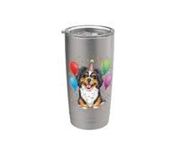 Fiesta habanera con globos y confeti Vaso térmico de acero inoxidable de doble pared