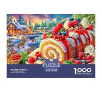 Fiesta Invierno Scene Juego De Puzzle Familiar Una Obra De Arte para Montar En Familia Fascina A Hombres Y Mujeres por Igual (A Partir De 14 Años) 52x38cm/1000pcs