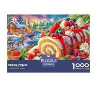 Fiesta Invierno Scene Puzzle para Adultos Un Imposible Rompecabezas De Alta Definición - El Regalo Original Y Sorprendente para Esta Navidad, Recomendado Desde 14 Años 38x26cm/1000pcs
