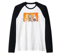 Fiesta macabra de Halloween, Divertida, Danza aterradora Camiseta Manga Raglan