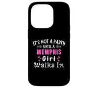 Fiesta Memphis Girl camina en Tennessee Southern Pride Carcasa para iPhone 14 Pro