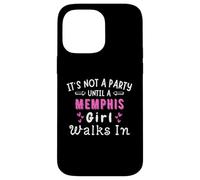 Fiesta Memphis Girl camina en Tennessee Southern Pride Carcasa para iPhone 14 Pro Max